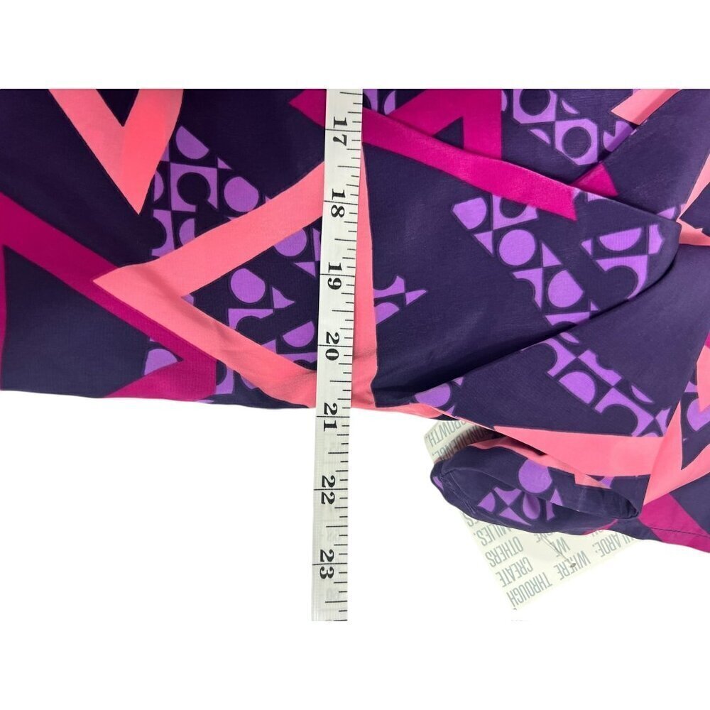 LuLaRoe Bianka Women's Purple Burst Cardigan - Picture 4 of 6